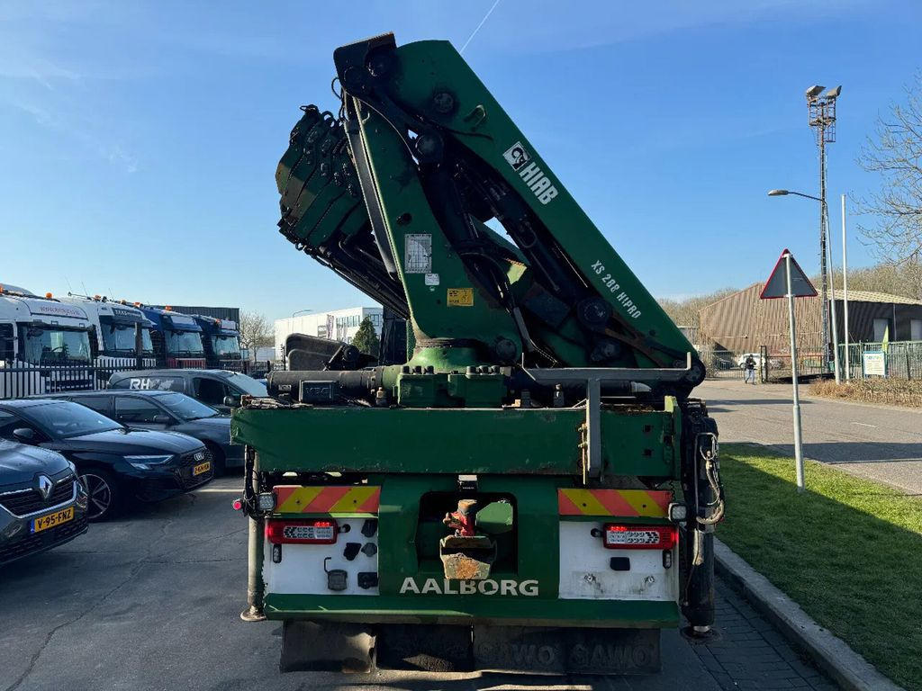 Camion platformă, Camion cu macara Volvo FM 500 8X4 HIAB 288 + REMOTE CONTROL 5TH + 6TH F: Foto 11