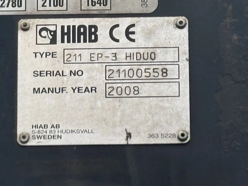 Camion cu macara Volvo FM 9.340 6X2 EURO 5 HIAB 211 EP3 + REMOTE CONTROL: Foto 10 Camion cu macara Volvo FM 9.340 6X2 EURO 5 HIAB 211 EP3 + REMOTE CONTROL: Foto 10