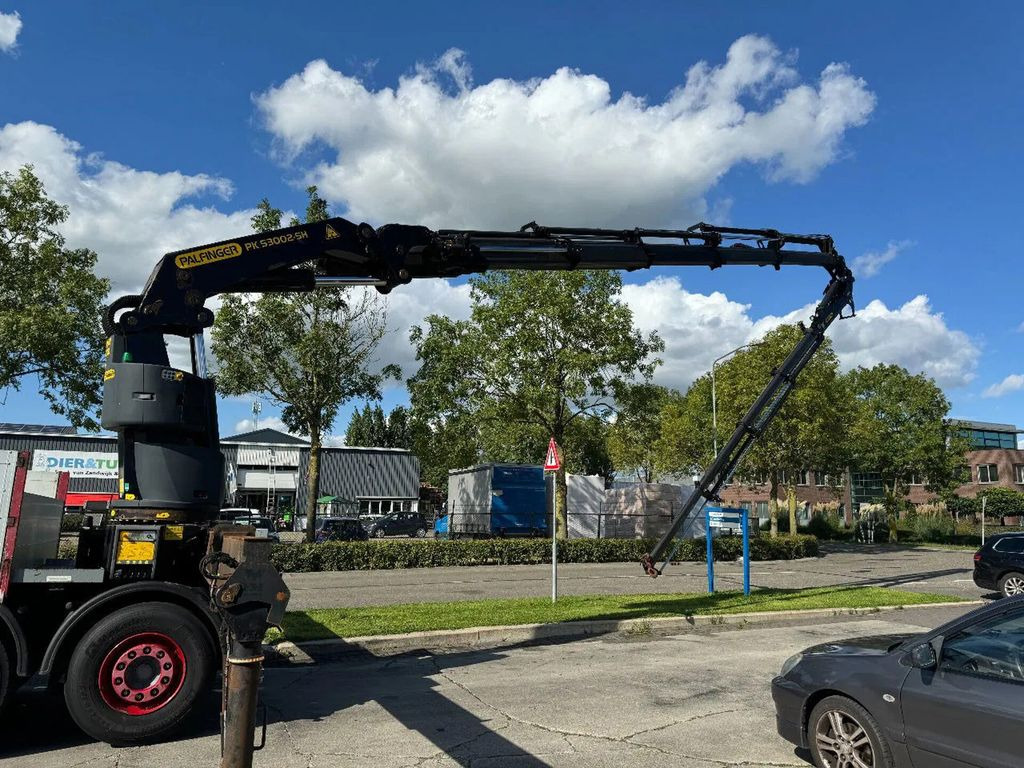 Volvo FMX 460 8X4 PALFINGER PK53002 + FLY JIP AN REMOT - Camion cu macara, Camion platformă: Foto 3 Volvo FMX 460 8X4 PALFINGER PK53002 + FLY JIP AN REMOT - Camion cu macara, Camion platformă: Foto 3