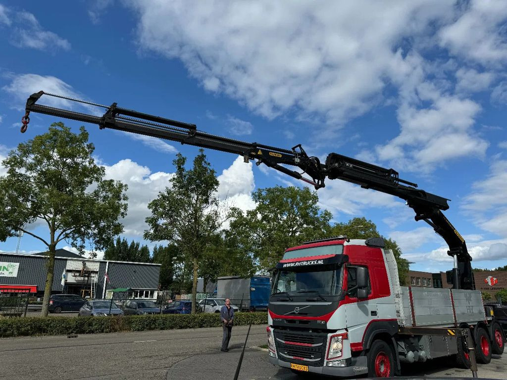 Volvo FMX 460 8X4 PALFINGER PK53002 + FLY JIP AN REMOT - Camion platformă, Camion cu macara: Foto 2 Volvo FMX 460 8X4 PALFINGER PK53002 + FLY JIP AN REMOT - Camion platformă, Camion cu macara: Foto 2