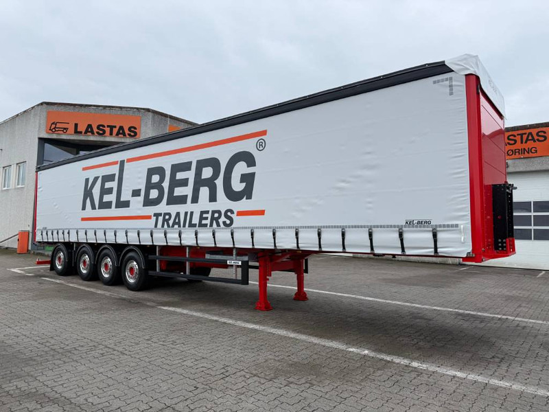 KEL-BERG 4-axle Curtainsider/Planenauflieger/Gardintrailer - Semiremorcă prelată: Foto 1 KEL-BERG 4-axle Curtainsider/Planenauflieger/Gardintrailer - Semiremorcă prelată: Foto 1