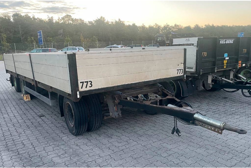 KEL-BERG Open trailer / Offener Anhänger / Åben anhænger - Remorcă transport containere/ Swap body: Foto 1 KEL-BERG Open trailer / Offener Anhänger / Åben anhænger - Remorcă transport containere/ Swap body: Foto 1