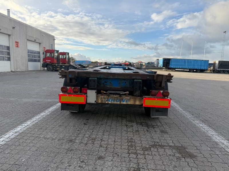 Krone Container chassis / Container-Fahrgestell / - Semiremorcă transport containere/ Swap body: Foto 4 Krone Container chassis / Container-Fahrgestell / - Semiremorcă transport containere/ Swap body: Foto 4