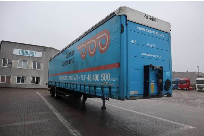 KEL-BERG 34 pl. Curtainsider/Planenauflieger/Gardintrailer - Semiremorcă: Foto 2 KEL-BERG 34 pl. Curtainsider/Planenauflieger/Gardintrailer - Semiremorcă: Foto 2