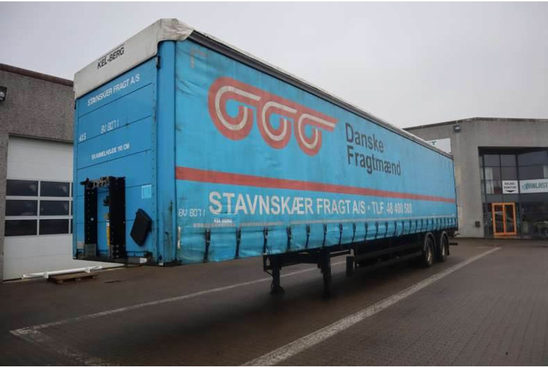 KEL-BERG 34 pl. Curtainsider/Planenauflieger/Gardintrailer - Semiremorcă: Foto 1 KEL-BERG 34 pl. Curtainsider/Planenauflieger/Gardintrailer - Semiremorcă: Foto 1