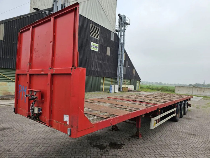 Trax 3 Meter extendable - MAX 15.5 meter long - SMB - DRUM - Semiremorcă platformă: Foto 2 Trax 3 Meter extendable - MAX 15.5 meter long - SMB - DRUM - Semiremorcă platformă: Foto 2