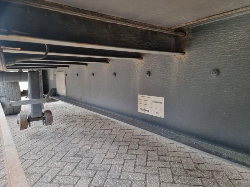 Remorcă platformă Van Hool 13.60 M LONG - 1 M HIGH - SUPER SINGLE TIRES - DRUM BRAKES: Foto 16 Remorcă platformă Van Hool 13.60 M LONG - 1 M HIGH - SUPER SINGLE TIRES - DRUM BRAKES: Foto 16