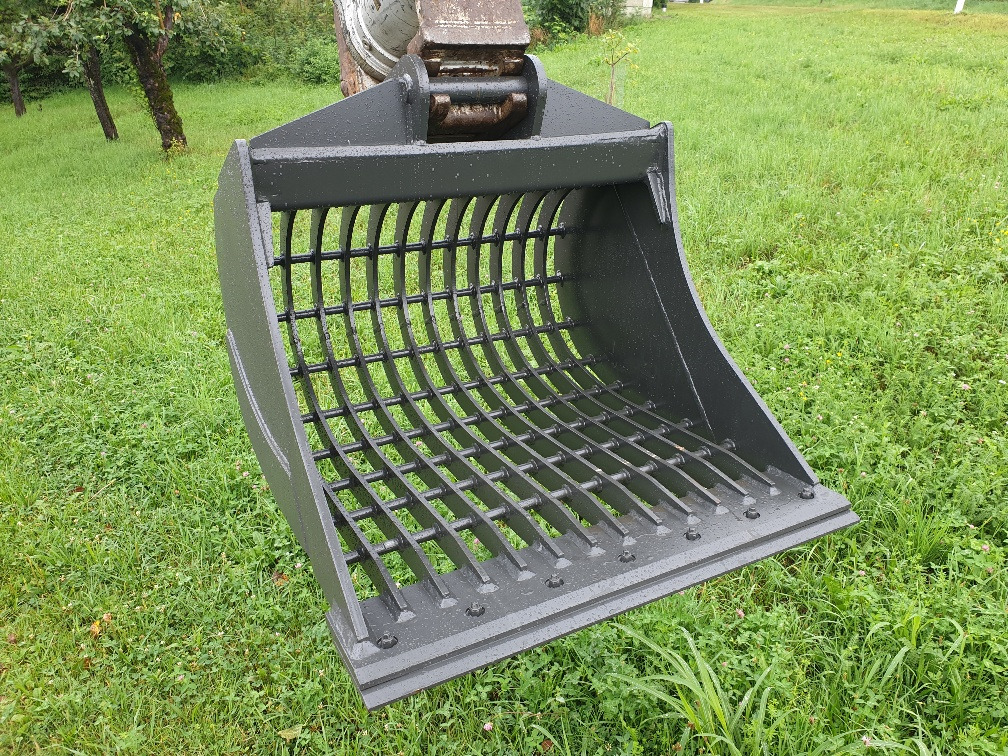Mesh screen bucket SL 10-100 - Ataşament pentru Mini excavator: Foto 1 Mesh screen bucket SL 10-100 - Ataşament pentru Mini excavator: Foto 1