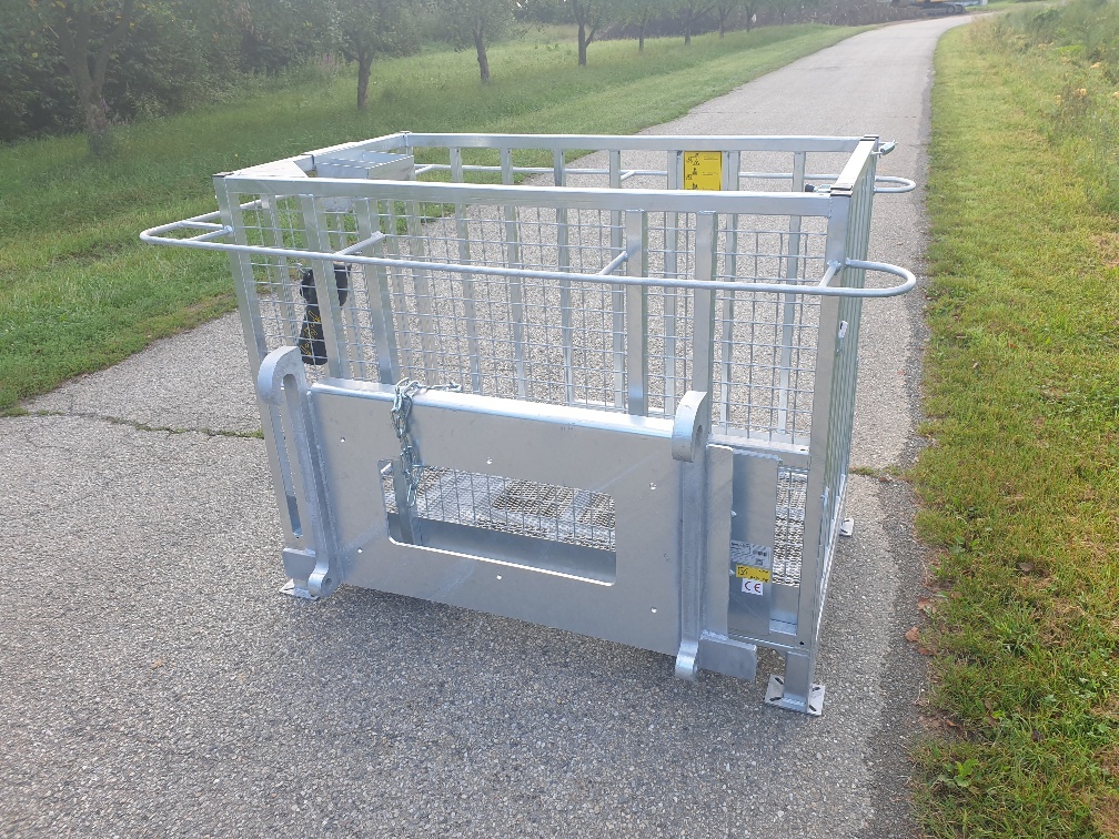 Work Platform galvanized - Ataşament pentru Stivuitor telescopic: Foto 1 Work Platform galvanized - Ataşament pentru Stivuitor telescopic: Foto 1