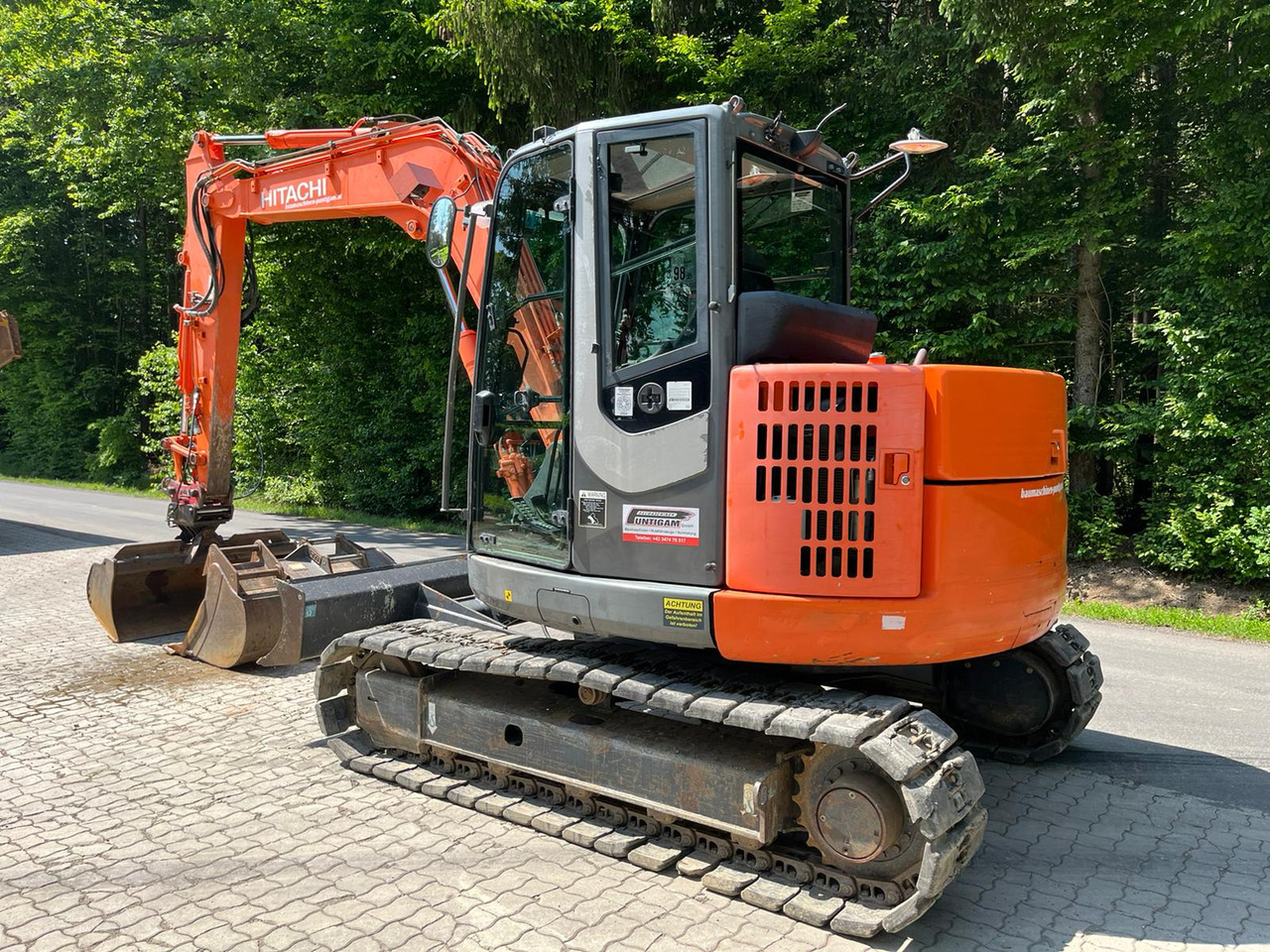 HITACHI ZX 85 USBLC-3 - Mini excavator: Foto 5 HITACHI ZX 85 USBLC-3 - Mini excavator: Foto 5