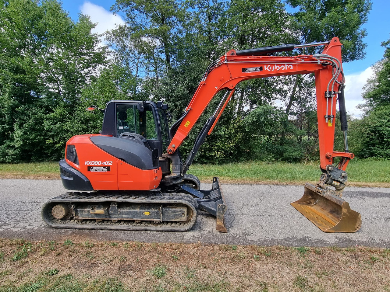 KUBOTA KX 080-4a2 - Mini excavator: Foto 1 KUBOTA KX 080-4a2 - Mini excavator: Foto 1