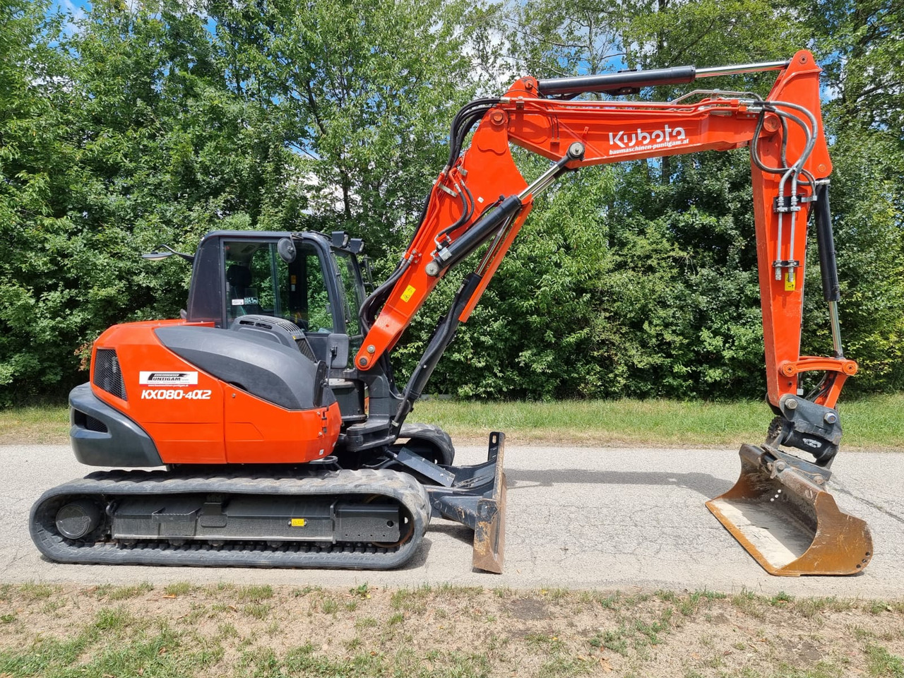 KUBOTA KX 080-4a2 - Mini excavator: Foto 2 KUBOTA KX 080-4a2 - Mini excavator: Foto 2
