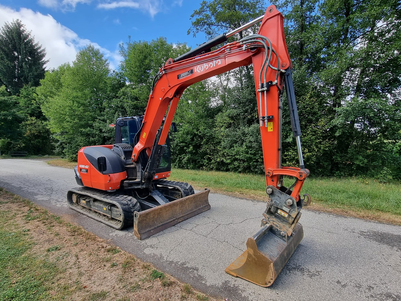 KUBOTA KX 080-4a2 - Mini excavator: Foto 4 KUBOTA KX 080-4a2 - Mini excavator: Foto 4