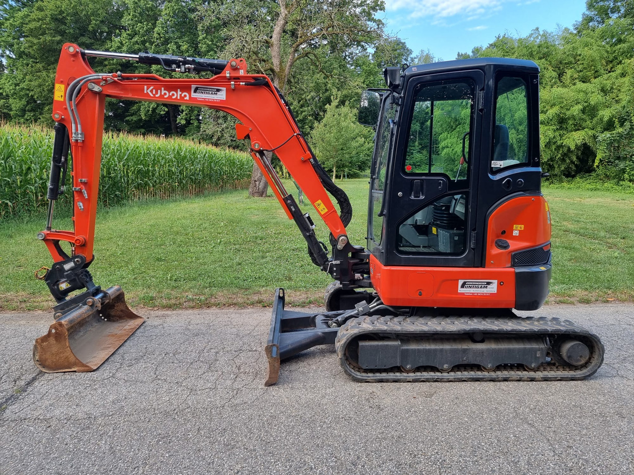 KUBOTA U 36-4 - Mini excavator: Foto 1 KUBOTA U 36-4 - Mini excavator: Foto 1