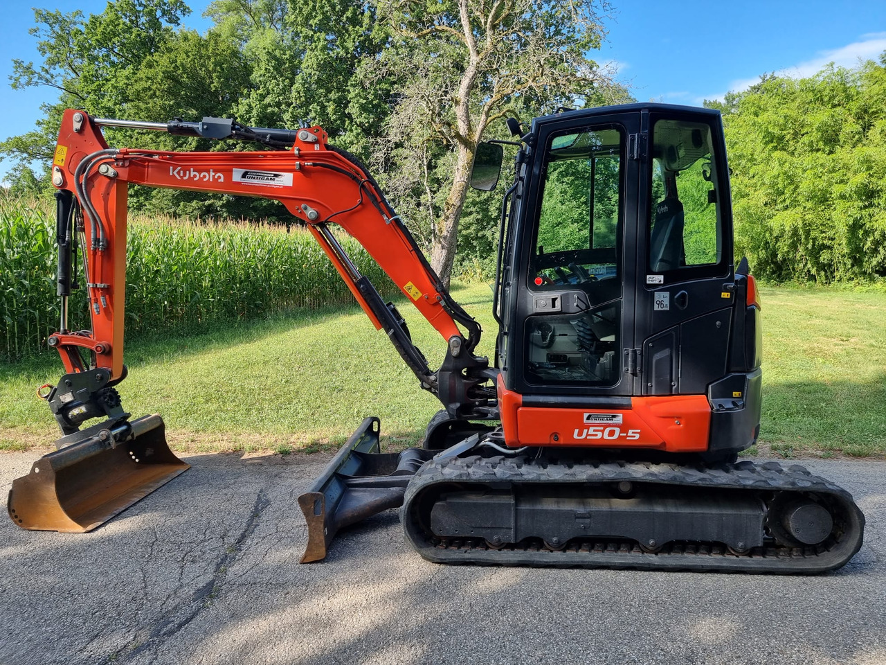 KUBOTA U 50-5 - Mini excavator: Foto 1 KUBOTA U 50-5 - Mini excavator: Foto 1