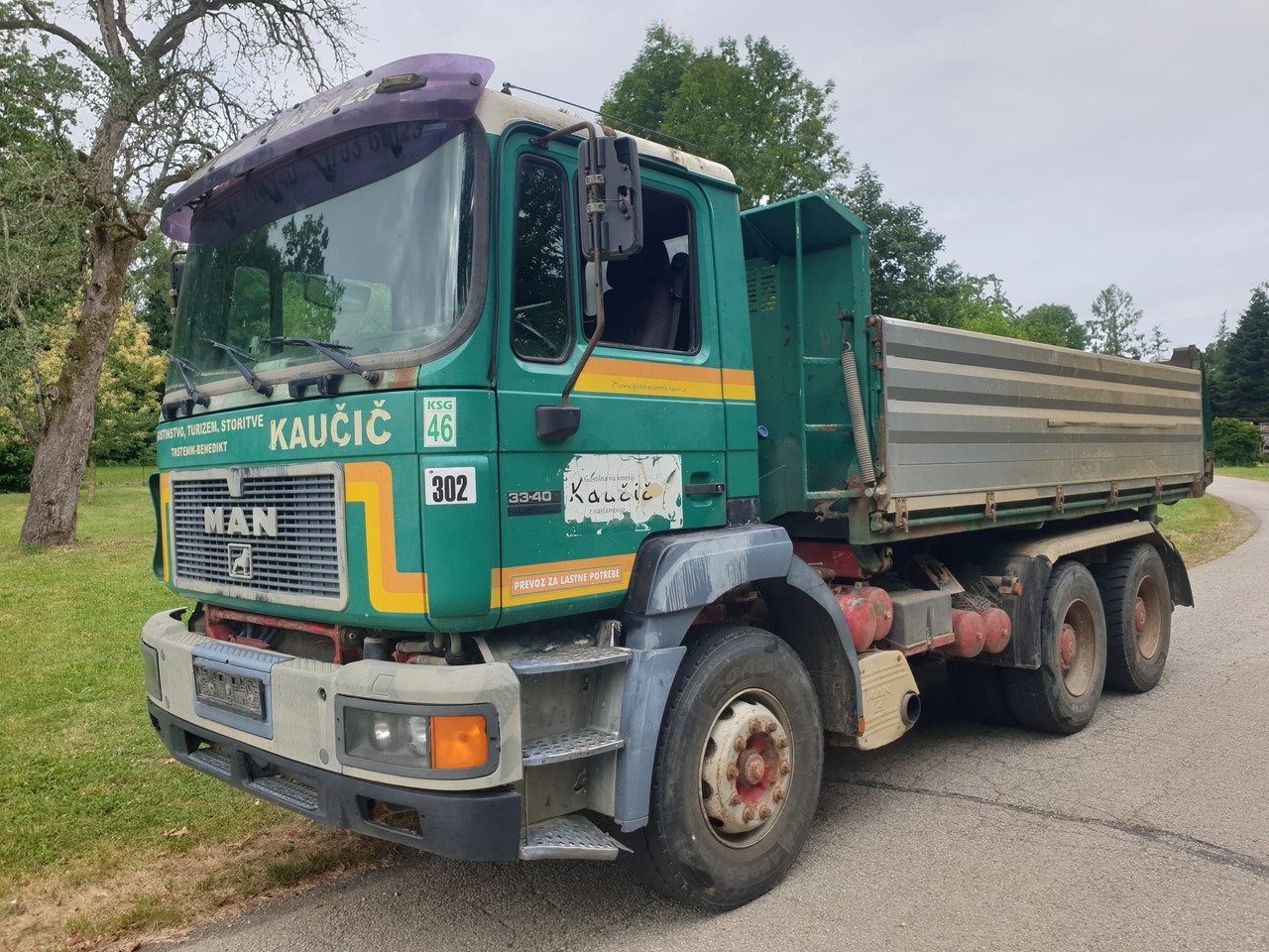 MAN 33.403 DFK - Camion basculantă: Foto 3 MAN 33.403 DFK - Camion basculantă: Foto 3
