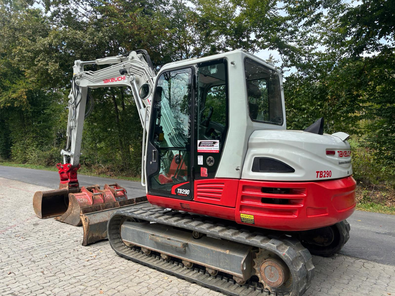 TAKEUCHI TB 290 - Mini excavator: Foto 5 TAKEUCHI TB 290 - Mini excavator: Foto 5