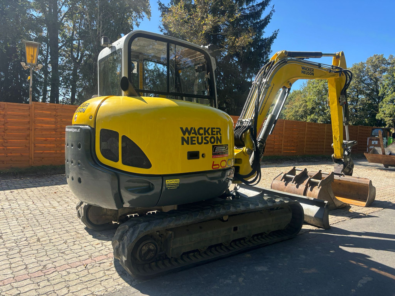 WACKER Neuson 6003 - Mini excavator: Foto 5 WACKER Neuson 6003 - Mini excavator: Foto 5