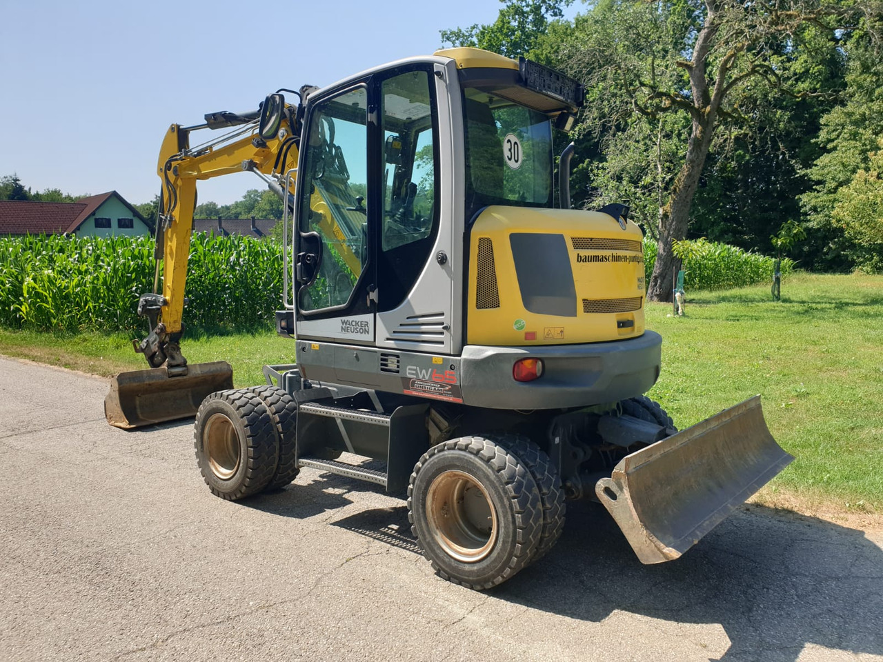 WACKER Neuson EW 65 - Excavator pe roţi: Foto 5 WACKER Neuson EW 65 - Excavator pe roţi: Foto 5