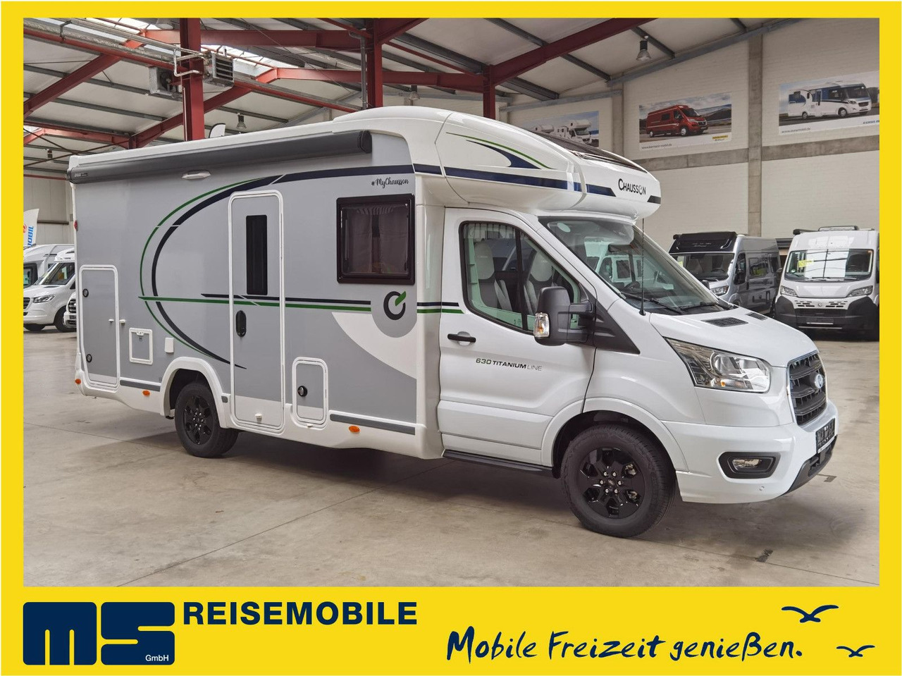 Chausson 630 TITANIUM / - 2026 - / EINZEL.- HUBBETTEN - Autorulotă semi-integrată: Foto 1 Chausson 630 TITANIUM / - 2026 - / EINZEL.- HUBBETTEN - Autorulotă semi-integrată: Foto 1