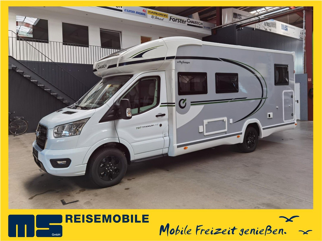 Chausson 797 TITANIUM / -2026- / 165PS- 8G. / 4.1T. / AHK - Autorulotă semi-integrată: Foto 1 Chausson 797 TITANIUM / -2026- / 165PS- 8G. / 4.1T. / AHK - Autorulotă semi-integrată: Foto 1