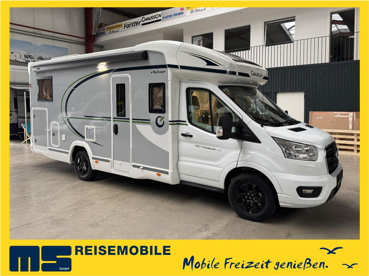 Chausson 797 TITANIUM / - 2026 - / 4.1T. / EINZELBETTEN - Autorulotă semi-integrată: Foto 1 Chausson 797 TITANIUM / - 2026 - / 4.1T. / EINZELBETTEN - Autorulotă semi-integrată: Foto 1