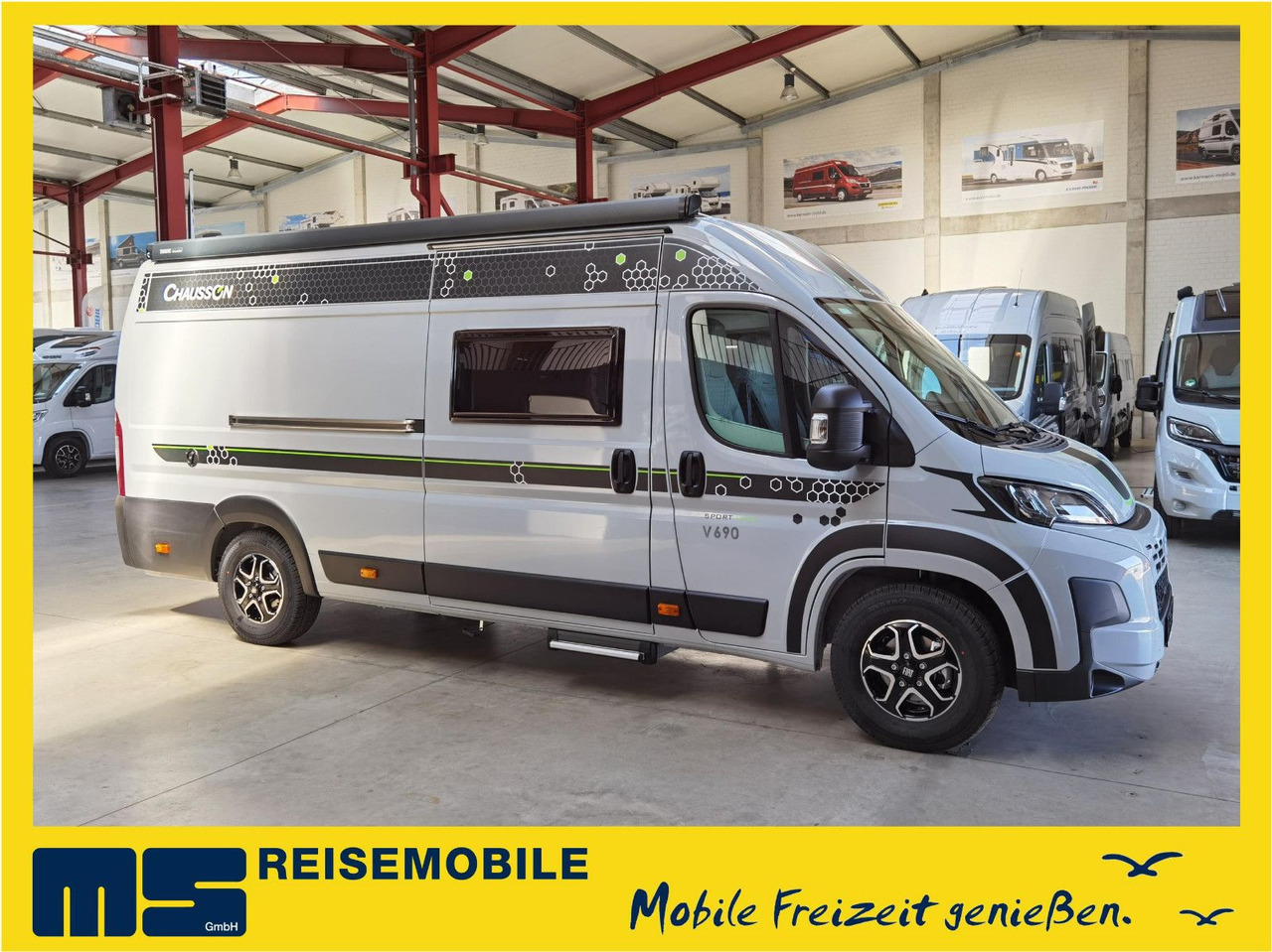 Chausson V690 SPORT LINE /-2025-/ 140PS- 8G / XXL-HUBBETT - Camper van: Foto 1 Chausson V690 SPORT LINE /-2025-/ 140PS- 8G / XXL-HUBBETT - Camper van: Foto 1