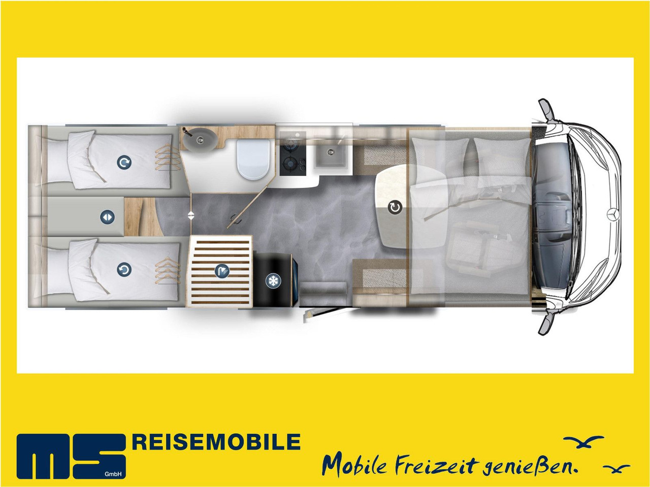 Eura Mobil INTEGRA LINE GT 726 EF / MB 170PS-9G / MOD.2025 - Autorulotă integrată: Foto 2 Eura Mobil INTEGRA LINE GT 726 EF / MB 170PS-9G / MOD.2025 - Autorulotă integrată: Foto 2