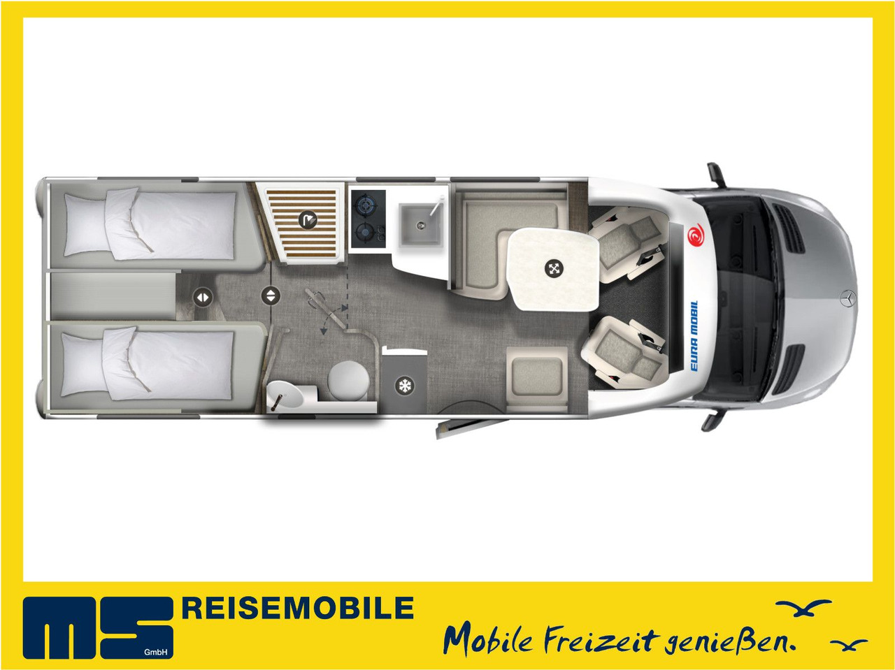 Eura Mobil PROFILA T 726 EB /- 2026 - / GOLD - LEVEL PAKET - Autorulotă semi-integrată: Foto 2 Eura Mobil PROFILA T 726 EB /- 2026 - / GOLD - LEVEL PAKET - Autorulotă semi-integrată: Foto 2
