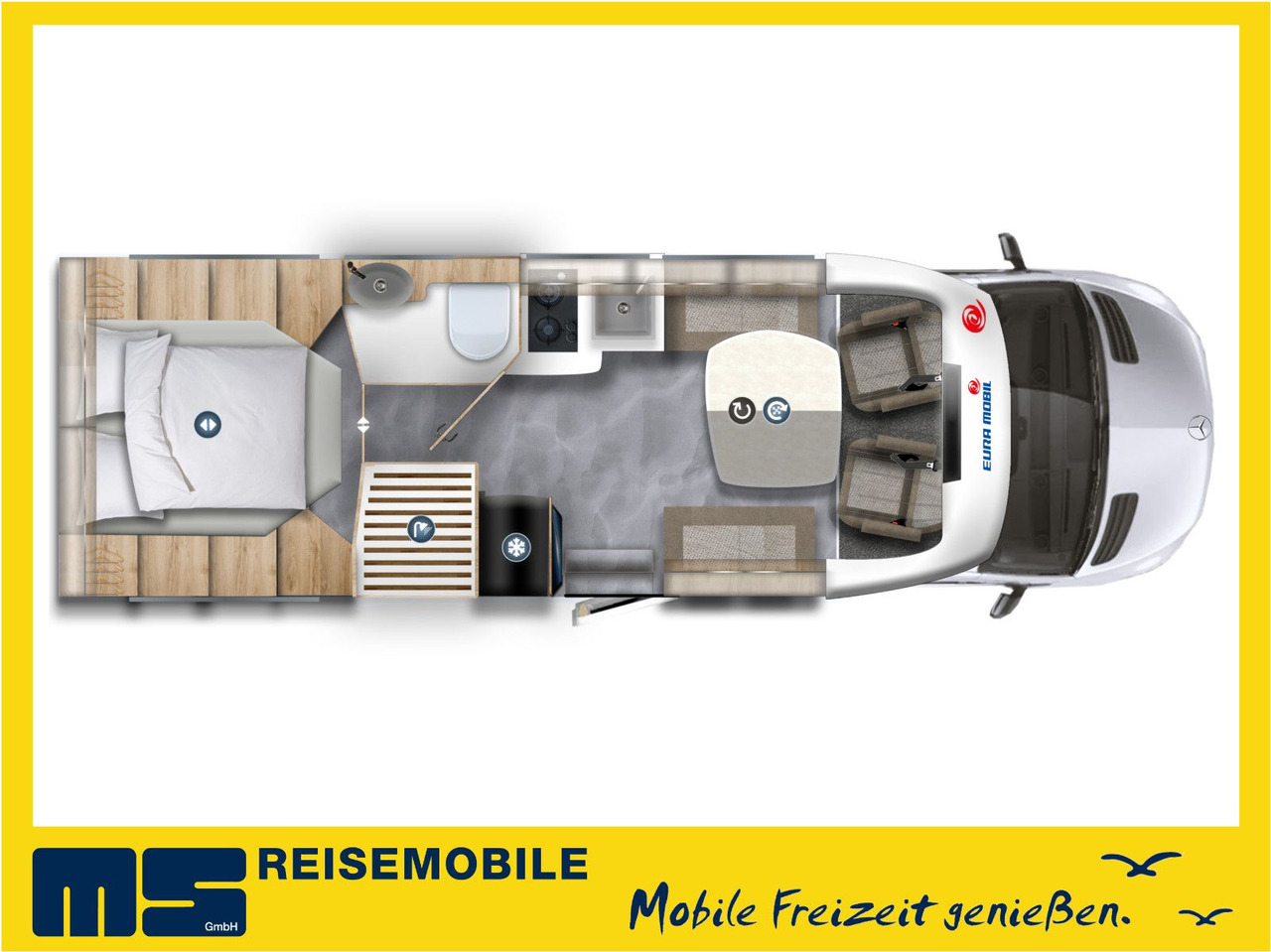 Eura Mobil PROFILA T 726 QF FREESTYLE / SONDERMODELL 2026 - Autorulotă semi-integrată: Foto 2 Eura Mobil PROFILA T 726 QF FREESTYLE / SONDERMODELL 2026 - Autorulotă semi-integrată: Foto 2
