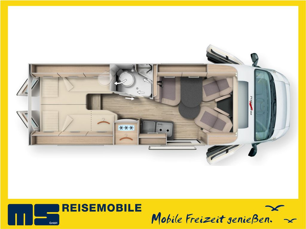 Malibu VAN COMFORT GT - 640 LE/ INFOTAINMENT - PAKET - Camper van: Foto 2 Malibu VAN COMFORT GT - 640 LE/ INFOTAINMENT - PAKET - Camper van: Foto 2