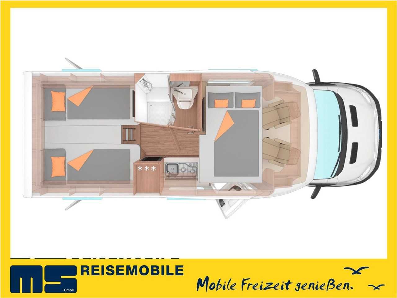 Weinsberg CARASUITE 650 MEG /155PS /EINZELBETTEN & HUBBETT - Autorulotă semi-integrată: Foto 2 Weinsberg CARASUITE 650 MEG /155PS /EINZELBETTEN & HUBBETT - Autorulotă semi-integrată: Foto 2
