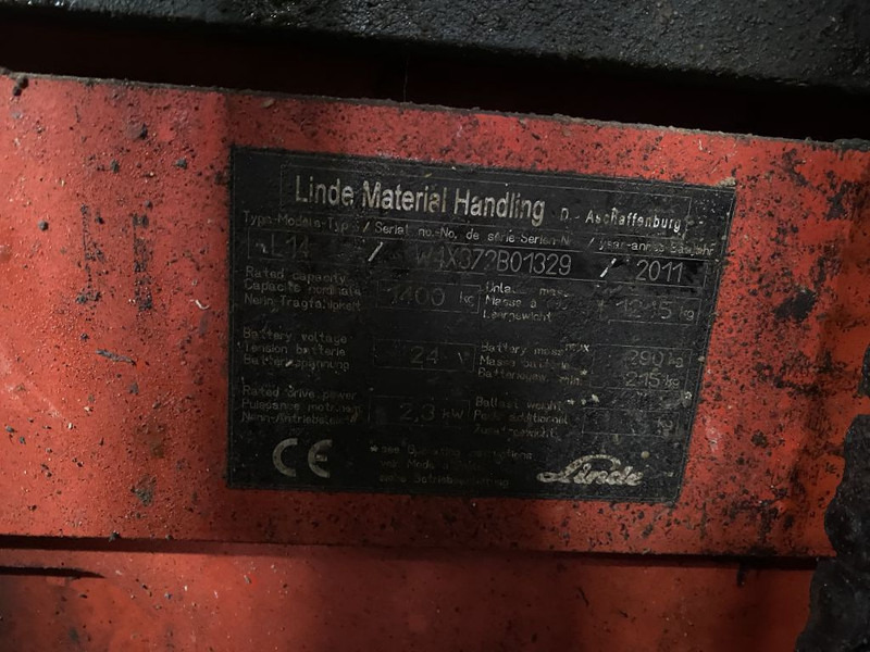 Transpalet manual Linde L 14: Foto 11