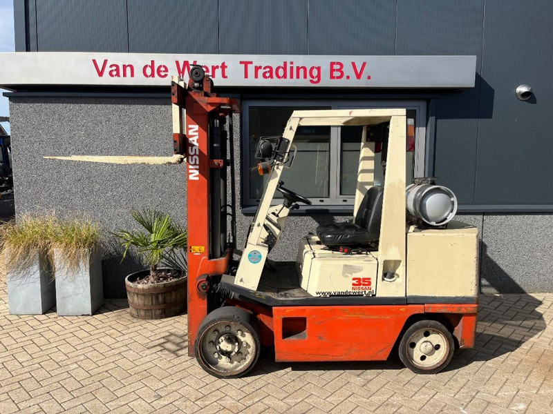 Nissan FG35U heftruck dulpo310 freelift 3e functie LPG COMPACT - Stivuitor GPL: Foto 3 Nissan FG35U heftruck dulpo310 freelift 3e functie LPG COMPACT - Stivuitor GPL: Foto 3