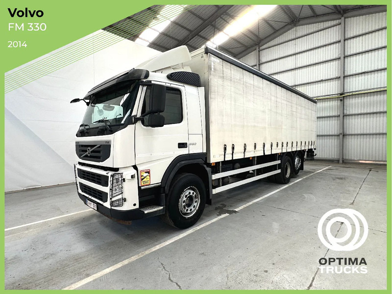 Volvo FM 330 / Essieu relevable et directionnel / Steerable lift axle / Lift as en stuuras - Camion cu prelată: Foto 1 Volvo FM 330 / Essieu relevable et directionnel / Steerable lift axle / Lift as en stuuras - Camion cu prelată: Foto 1