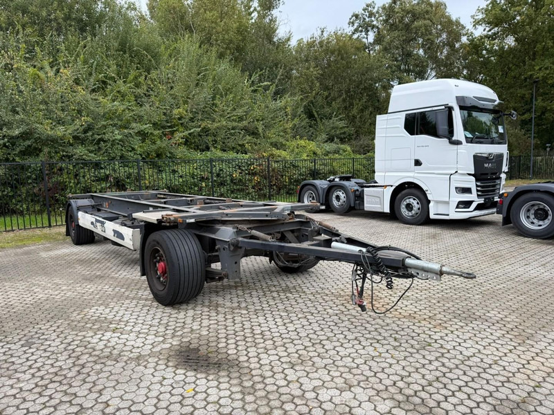 Krone AZ BDF clean chassis airsuspension BPW axle - Remorcă transport containere/ Swap body: Foto 1 Krone AZ BDF clean chassis airsuspension BPW axle - Remorcă transport containere/ Swap body: Foto 1