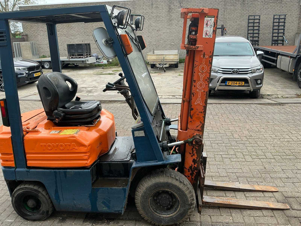 1992 TOYOTA 02-5FD 15 FORKLIFT - Motostivuitor: Foto 4 1992 TOYOTA 02-5FD 15 FORKLIFT - Motostivuitor: Foto 4