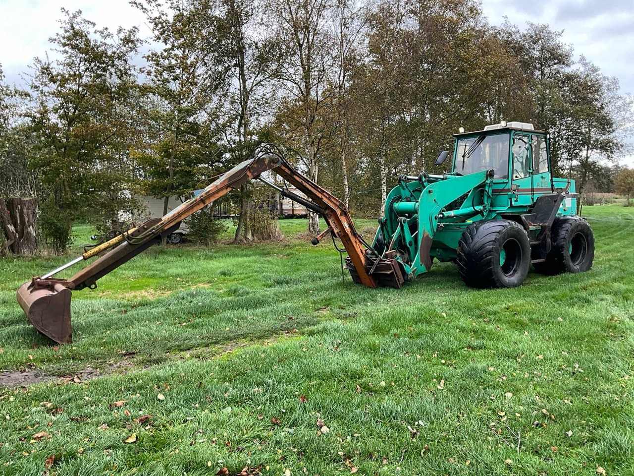 1996 AHLMANN AZ18 SHOVEL - Încărcător frontal pe pneuri: Foto 3 1996 AHLMANN AZ18 SHOVEL - Încărcător frontal pe pneuri: Foto 3