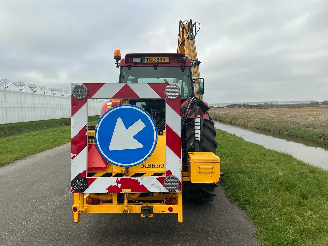 2002 CASE IH CS110 ALL-WHEEL DRIVE FARM TRACTOR WITH HERDER MBK503LS MOWING ARM - Tractor agricol: Foto 4 2002 CASE IH CS110 ALL-WHEEL DRIVE FARM TRACTOR WITH HERDER MBK503LS MOWING ARM - Tractor agricol: Foto 4