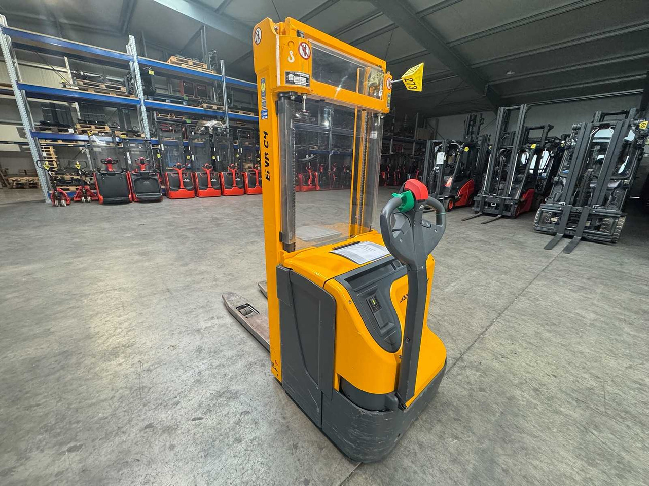 2011 JUNGHEINRICH EJC220 2,000KG STACKER PALLET TRUCK ANT 2,045 HOURS - Motostivuitor: Foto 1 2011 JUNGHEINRICH EJC220 2,000KG STACKER PALLET TRUCK ANT 2,045 HOURS - Motostivuitor: Foto 1