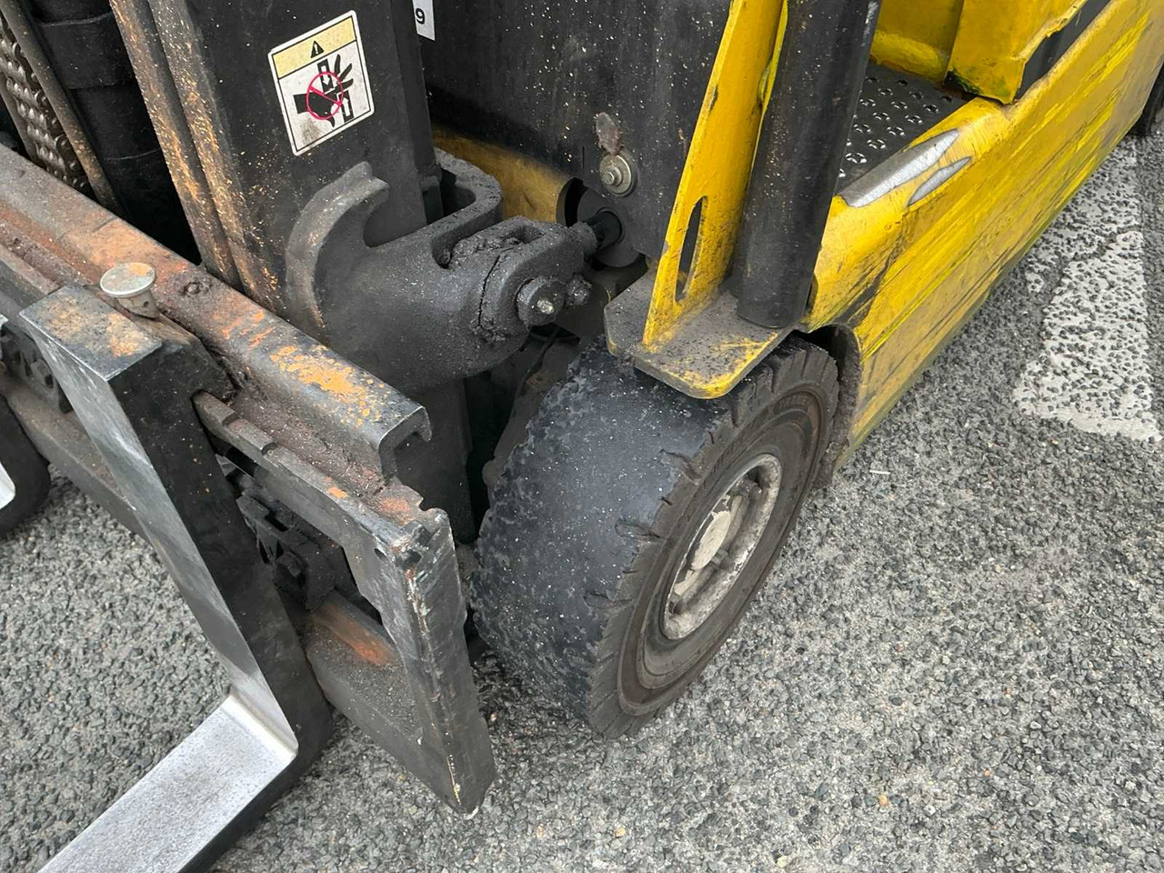 Motostivuitor 2011 YALE ERP16VF FORKLIFT: Foto 12