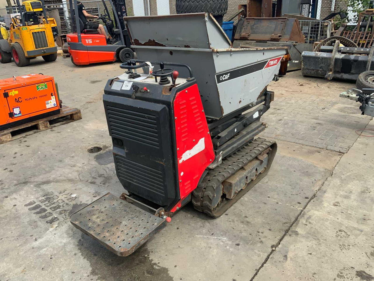 2020 C&F T85 HT TRAKER TRACKED DUMPER - Mini dumper: Foto 4 2020 C&F T85 HT TRAKER TRACKED DUMPER - Mini dumper: Foto 4