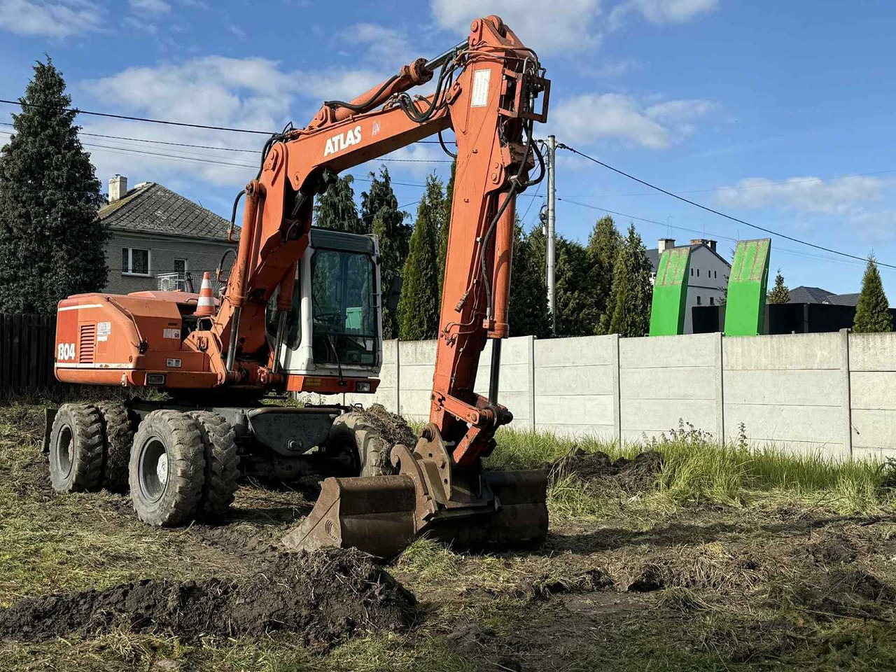 ATLAS 1304 WHEELED EXCAVATOR - Excavator pe roţi: Foto 2 ATLAS 1304 WHEELED EXCAVATOR - Excavator pe roţi: Foto 2