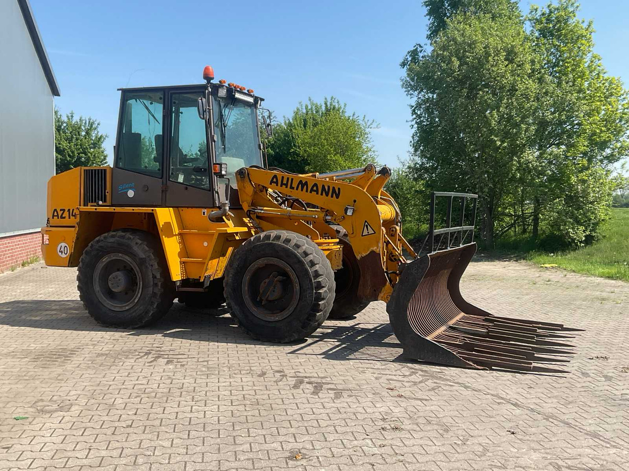 Ahlmann AZ14 - Încărcător frontal pe pneuri: Foto 4 Ahlmann AZ14 - Încărcător frontal pe pneuri: Foto 4