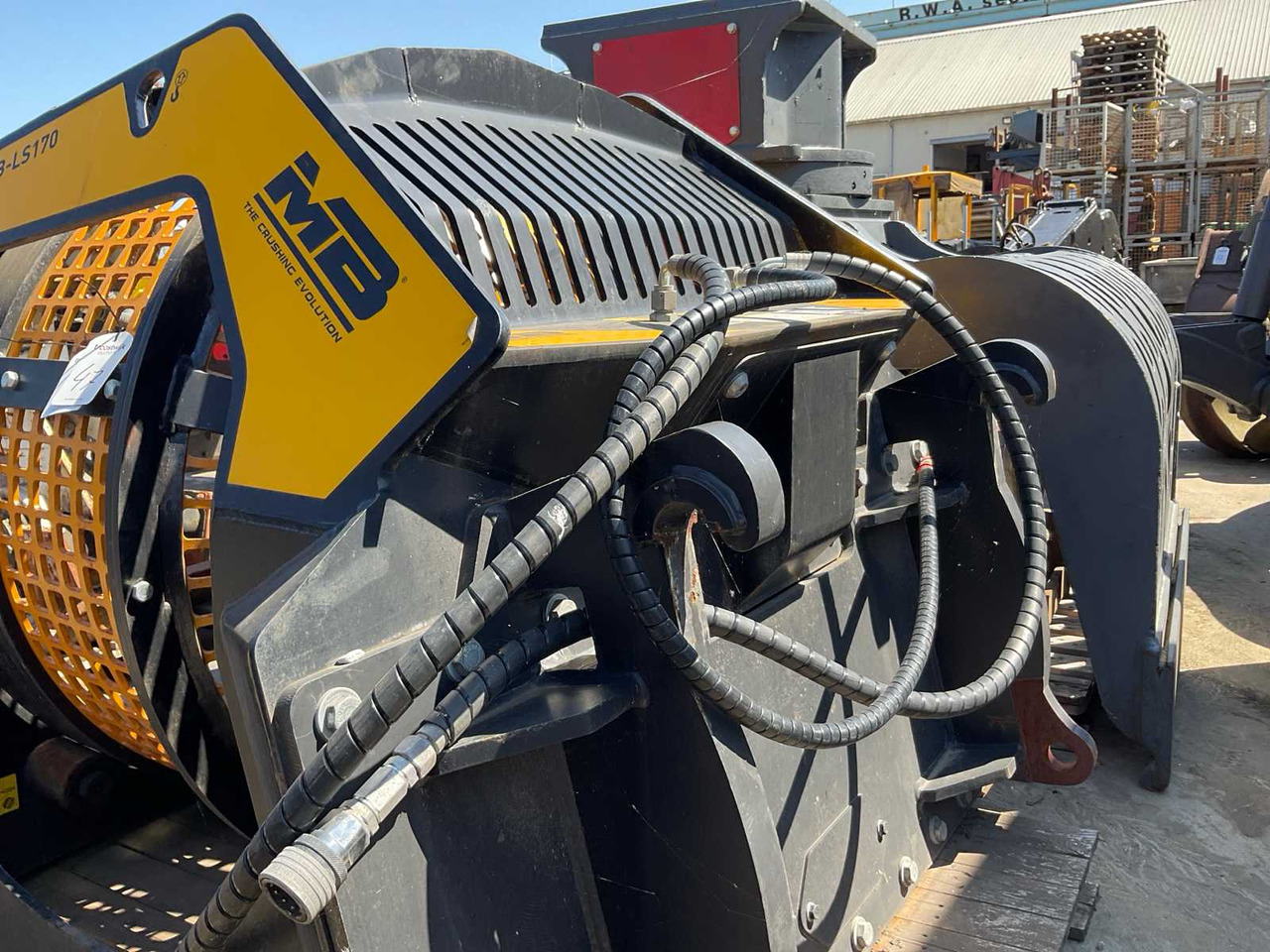 Ataşament pentru Utilaje constructii MB MB-LS170 S2: Foto 8