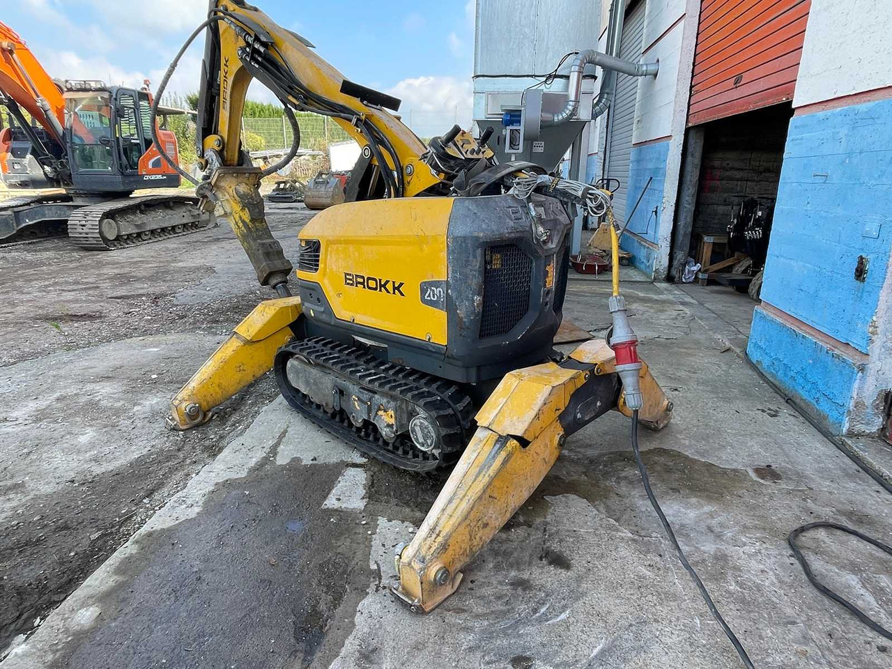 BROKK 200 - Mini excavator: Foto 3 BROKK 200 - Mini excavator: Foto 3