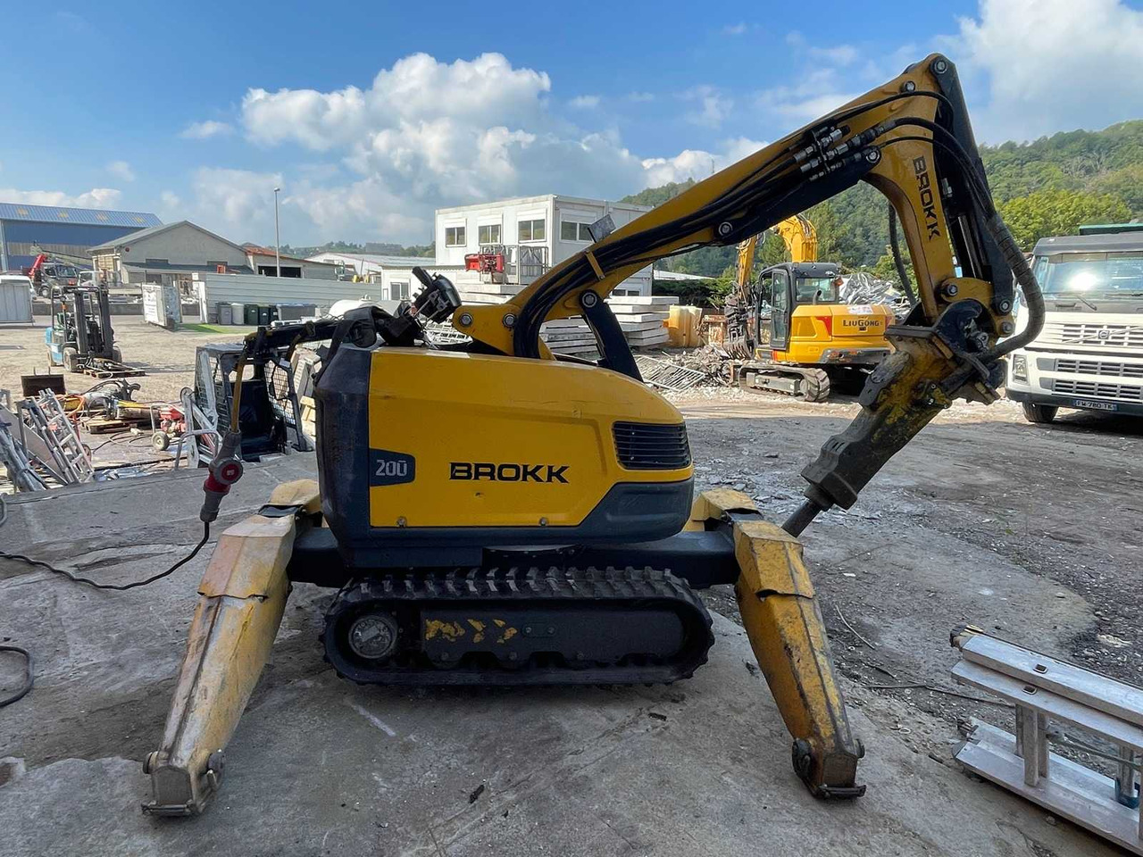 BROKK 200 - Mini excavator: Foto 5 BROKK 200 - Mini excavator: Foto 5
