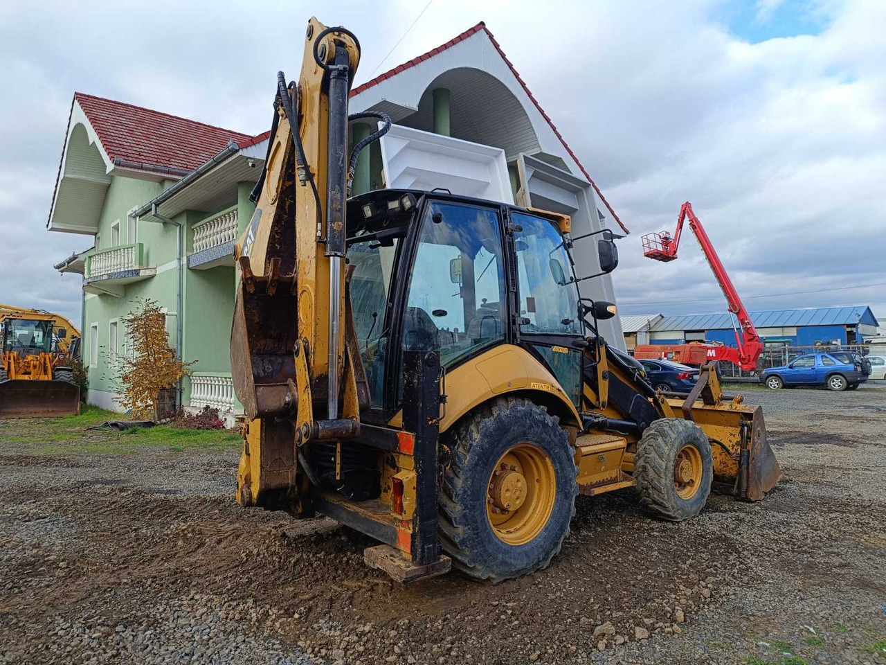CATERPILLAR BACKHOE LOADER - Buldoexcavator: Foto 4 CATERPILLAR BACKHOE LOADER - Buldoexcavator: Foto 4