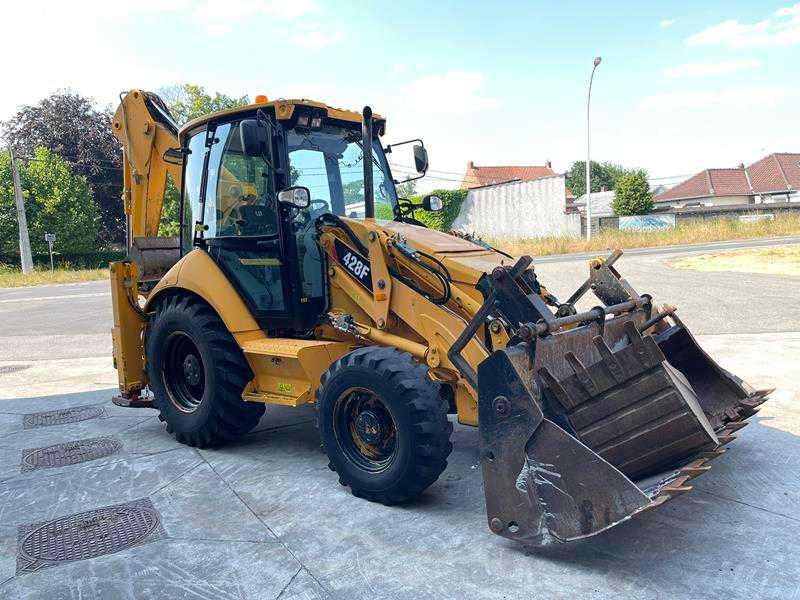 Caterpillar 428F - Buldoexcavator: Foto 1 Caterpillar 428F - Buldoexcavator: Foto 1