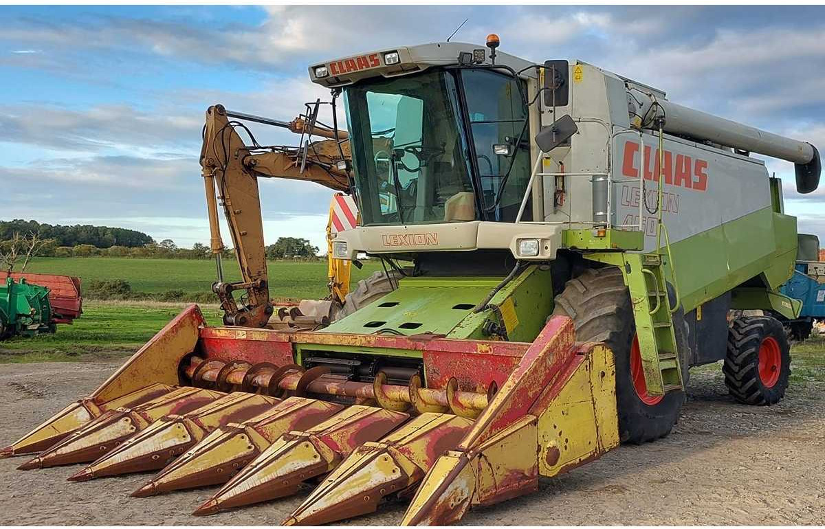 Claas Lexion 460 - Combină de recoltat cereale: Foto 3 Claas Lexion 460 - Combină de recoltat cereale: Foto 3